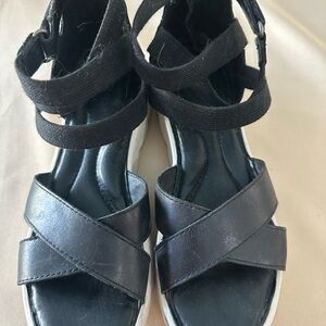 Born brand Black Strappy Sandals